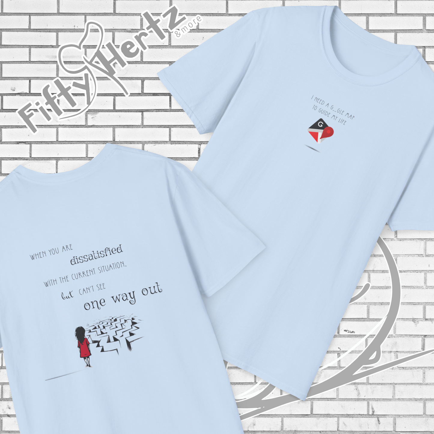 One way OUT (Light) Unisex T-Shirt