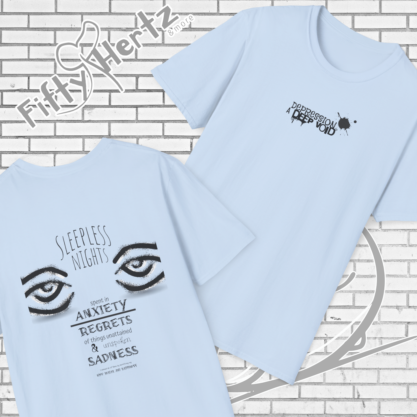 Sleepless Night (Light) Unisex T-Shirt