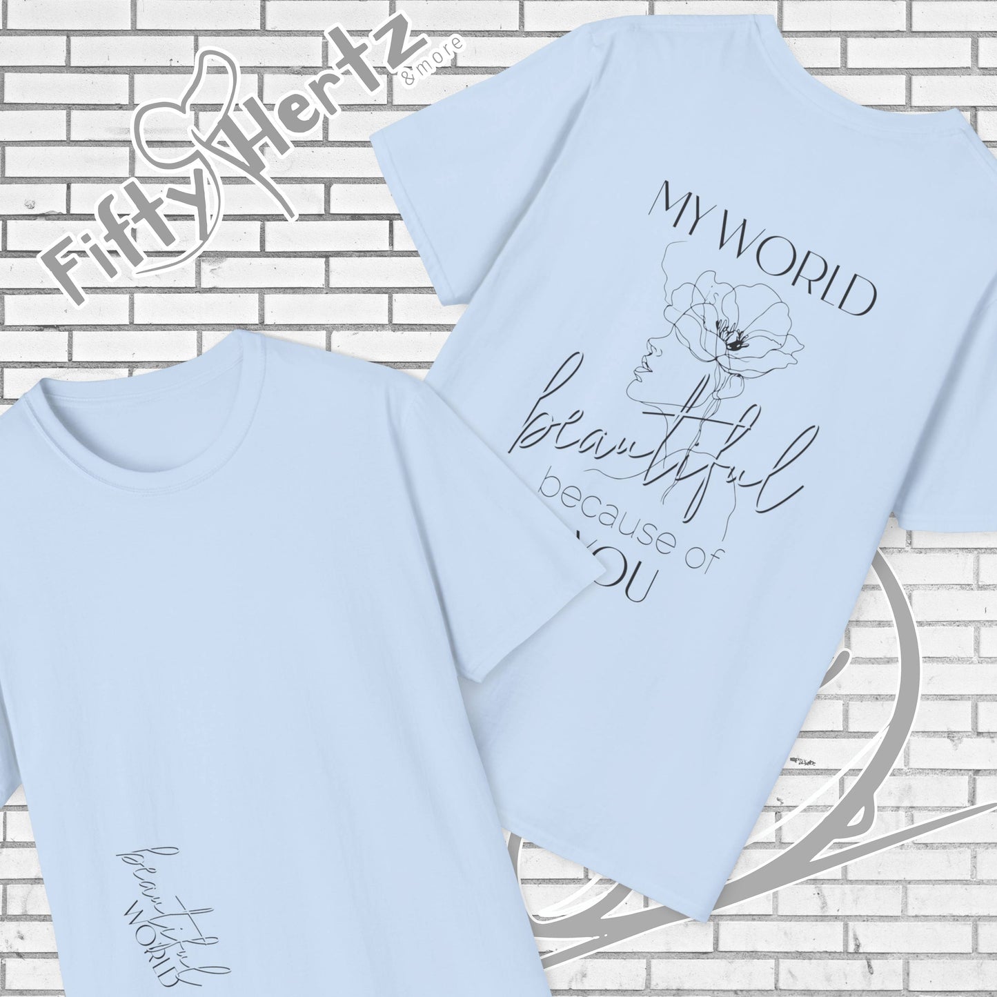 Beautiful World (Light) Unisex T-Shirt