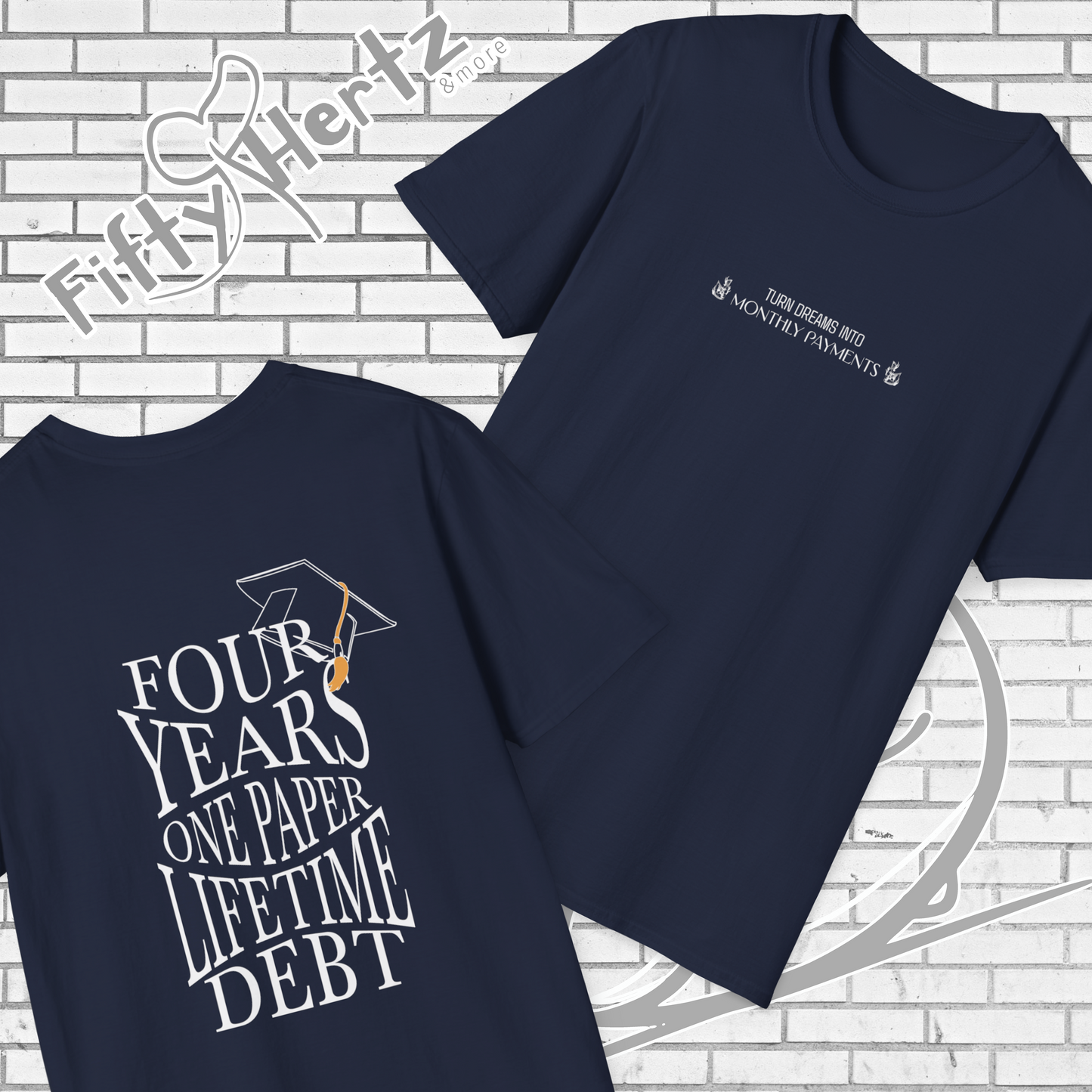 Graduation Joke (Dark) Unisex T-Shirt