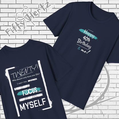 Double Twenty (Dark) Unisex T-Shirt