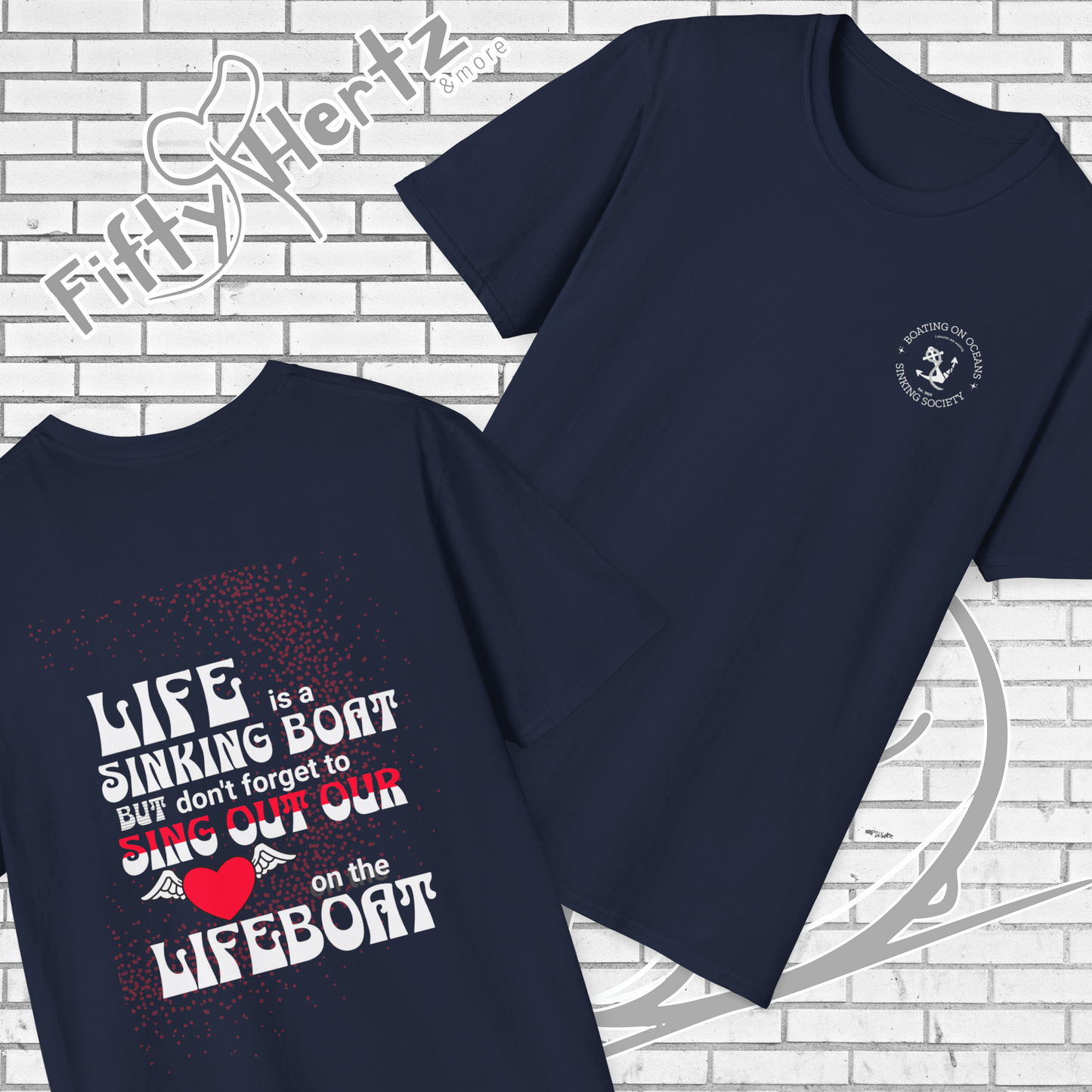 Sinking Society (Dark) Unisex T-shirt