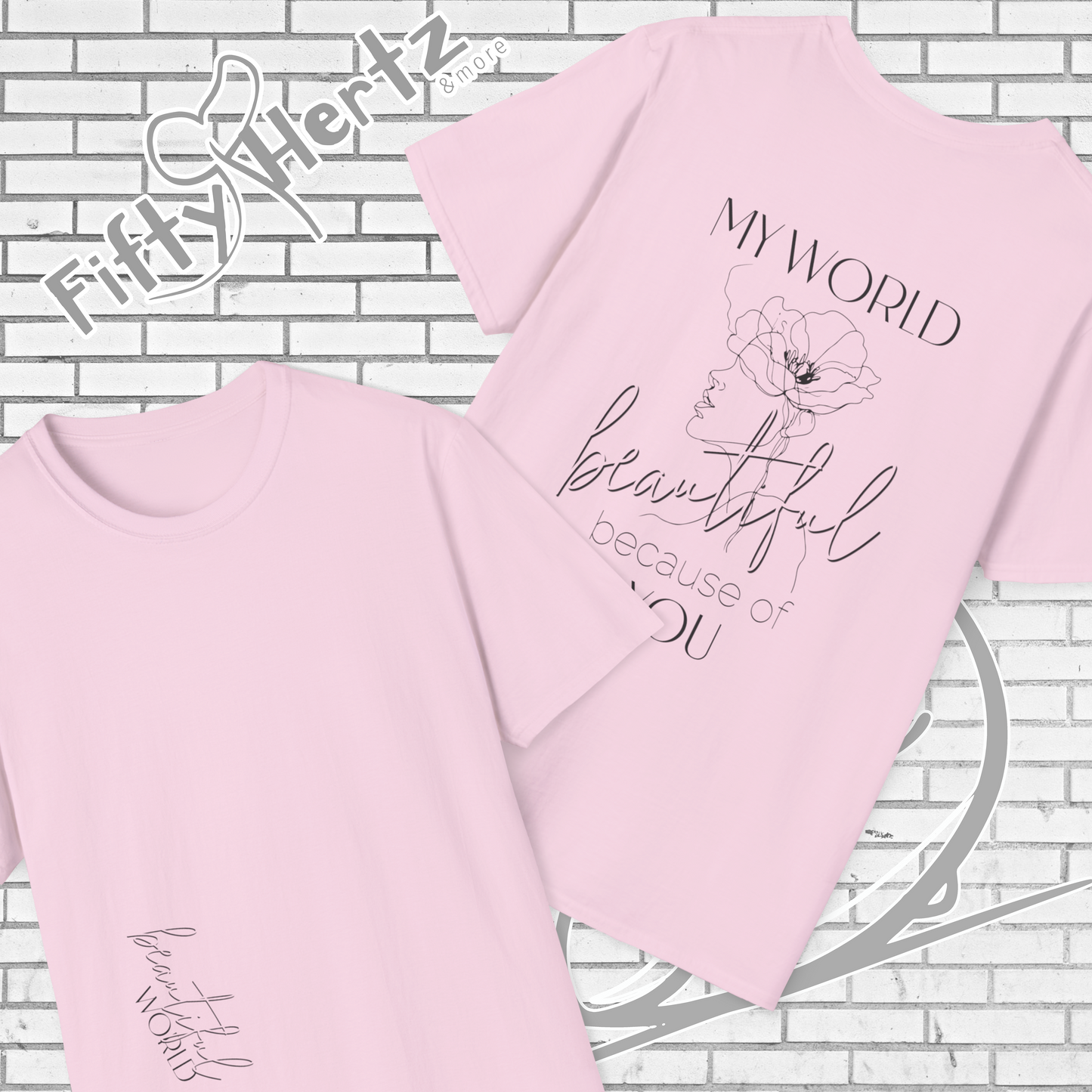 Beautiful World (Light) Unisex T-Shirt