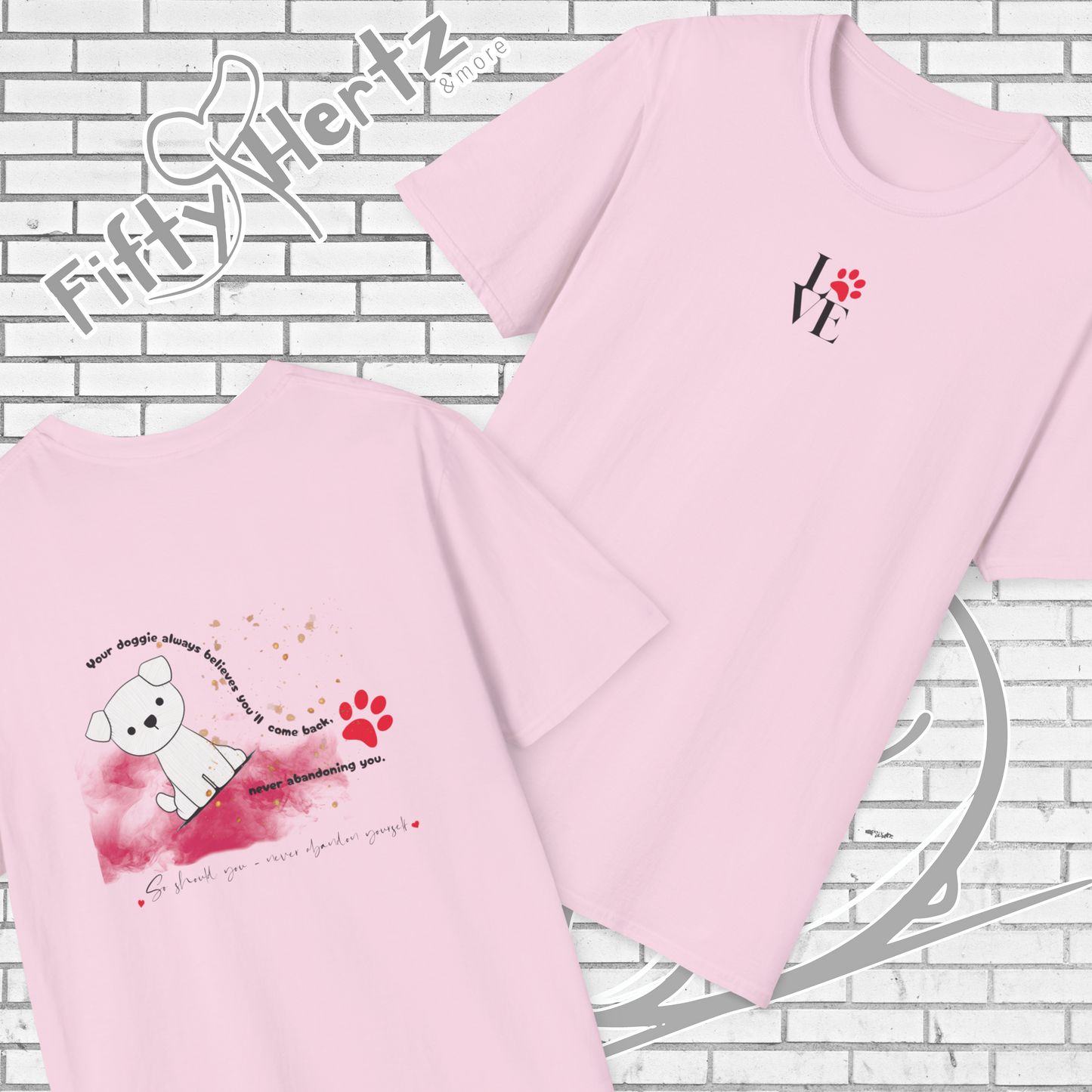 Puppy Love (Light) Unisex T-Shirt