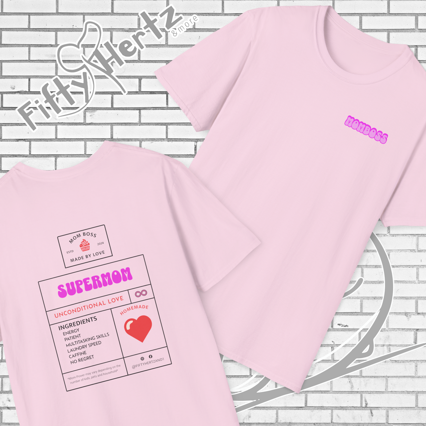 Super_MOM (Light) Unisex T-Shirt