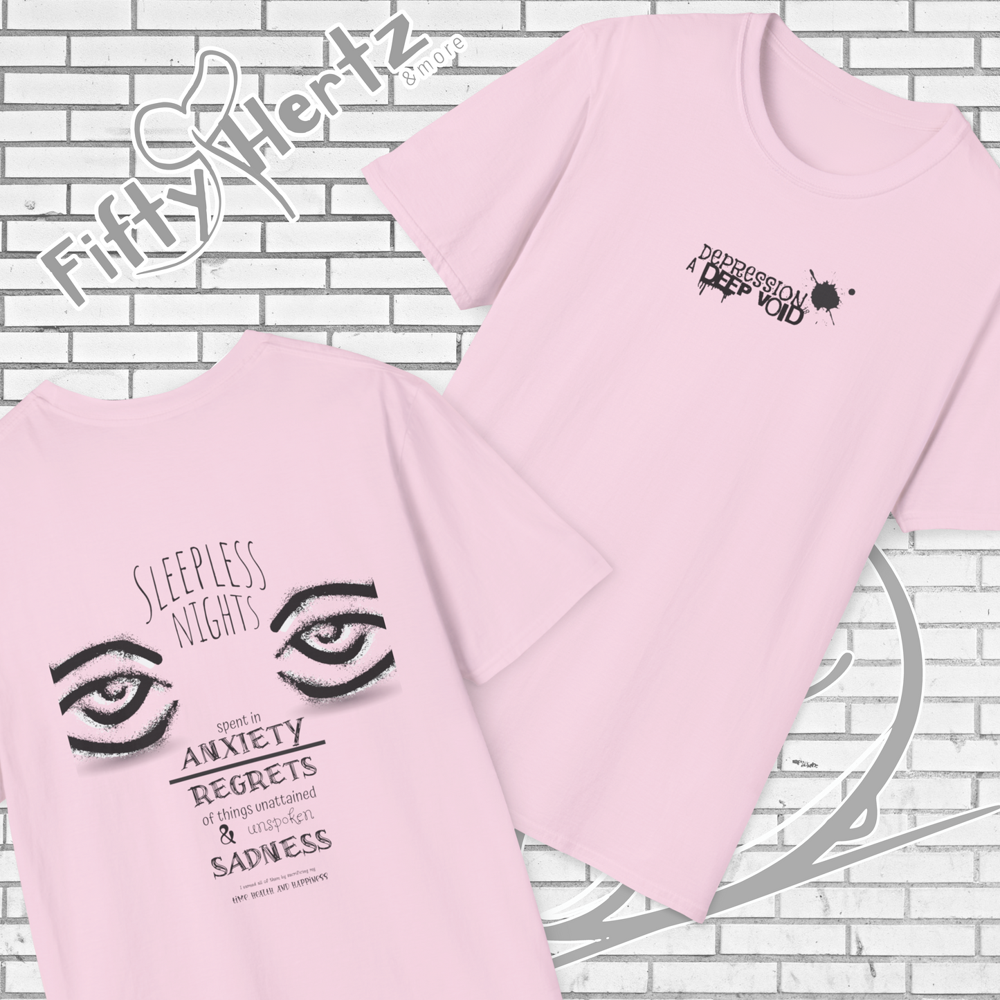 Sleepless Night (Light) Unisex T-Shirt
