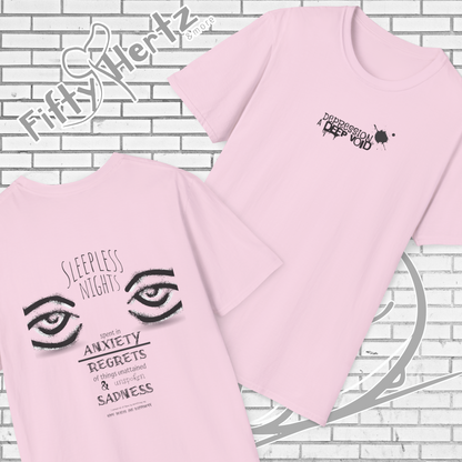 Sleepless Night (Light) Unisex T-Shirt