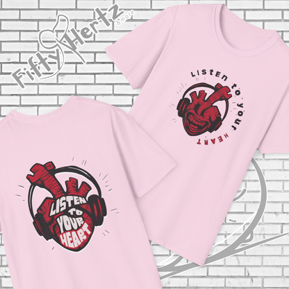 Listen to Heart (Light) Unisex T-Shirt