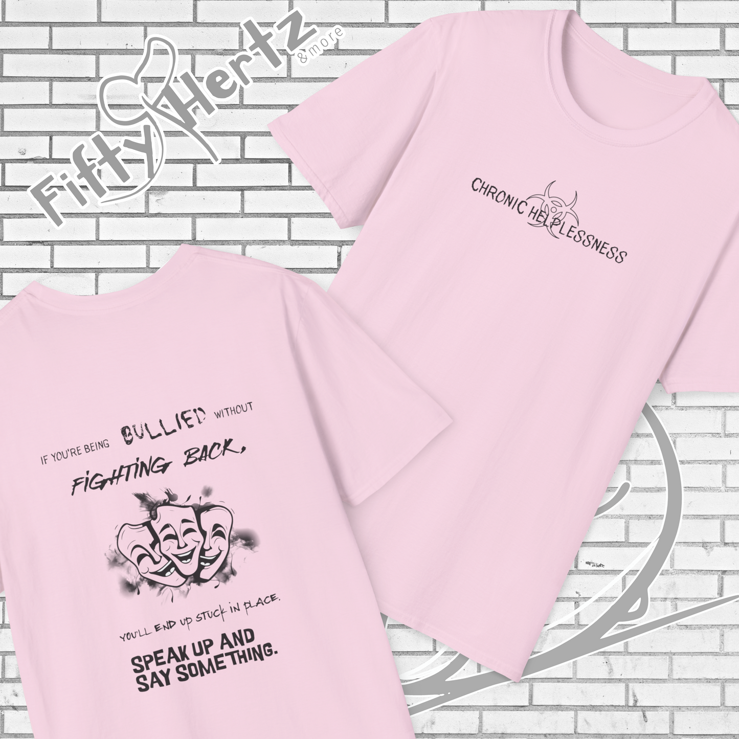 Three Bullies (Light) Unisex T-Shirt