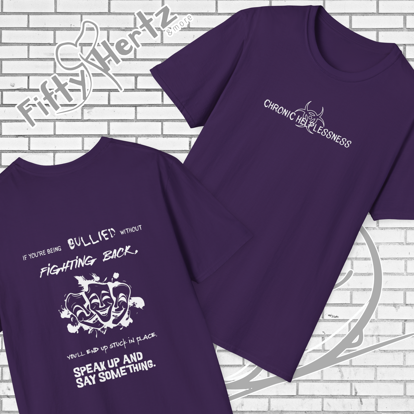 Three Bullies (Dark) Unisex T-Shirt