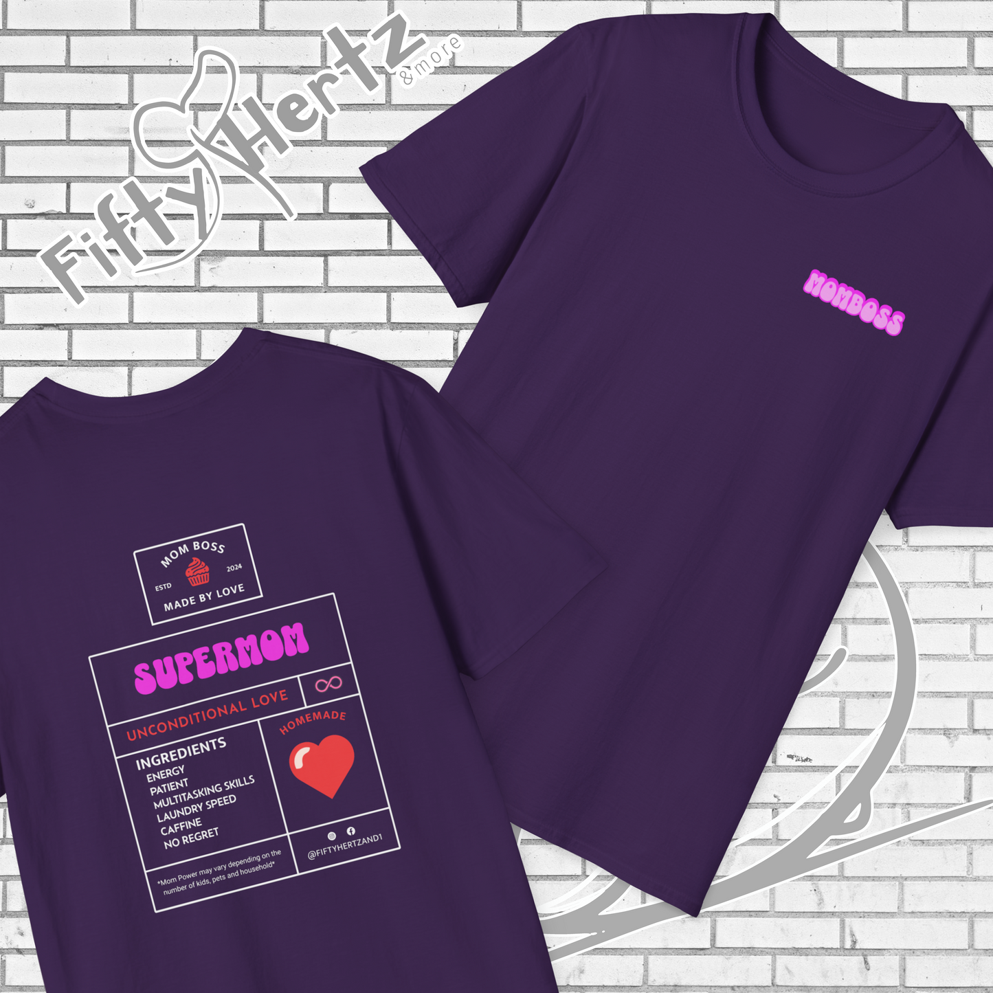 Super_MOM (Dark) Unisex T-Shirt