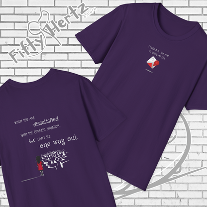 One way OUT (Dark) Unisex T-Shirt