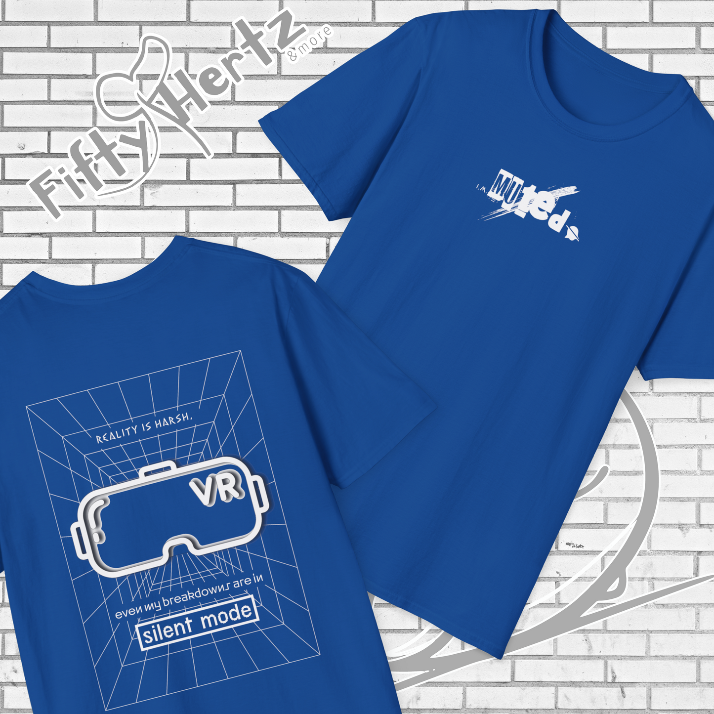 Virtual Reality (Dark) Unisex T-shirt