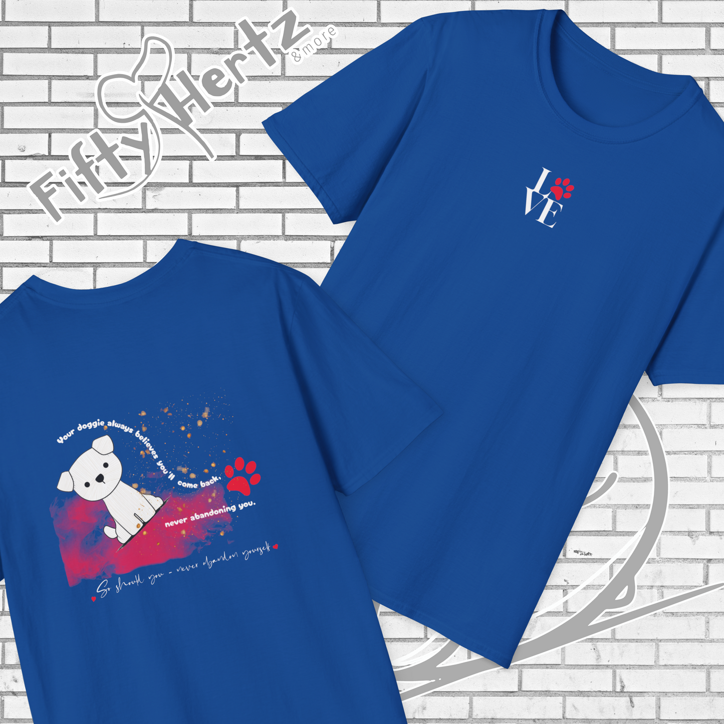 Puppy Love (Dark) Unisex T-Shirt