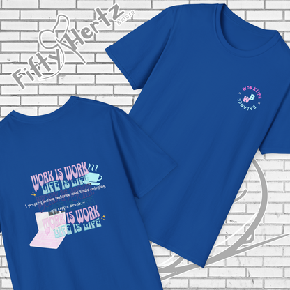 Work-life Balance (Dark) Unisex T-Shirt