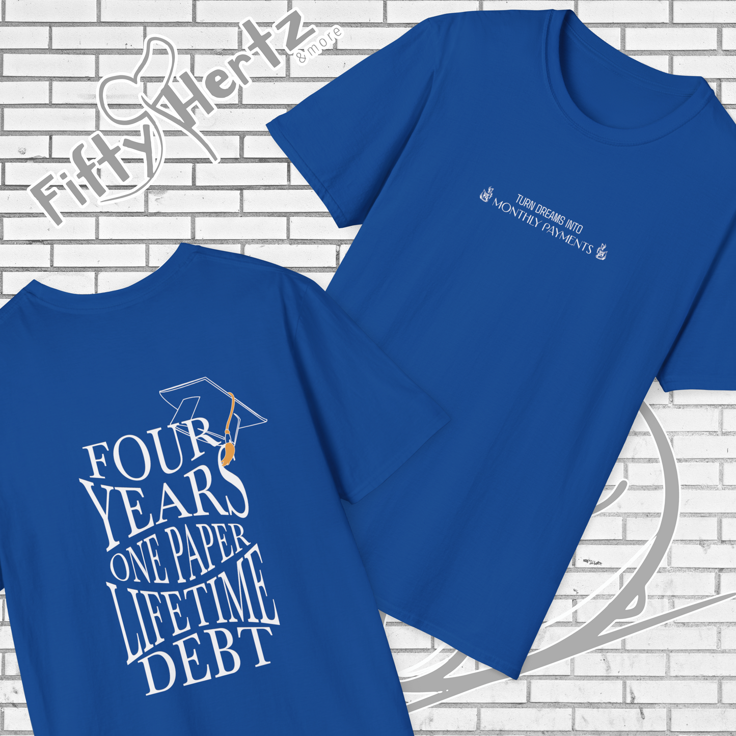 Graduation Joke (Dark) Unisex T-Shirt