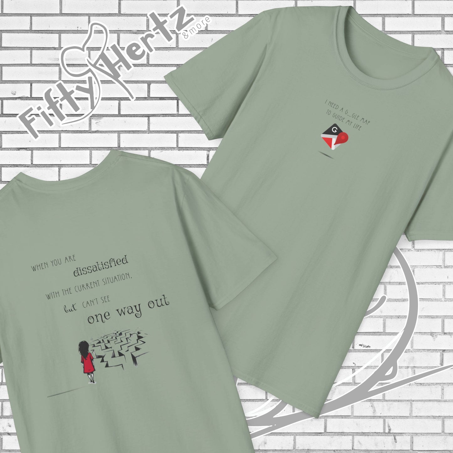 One way OUT (Light) Unisex T-Shirt