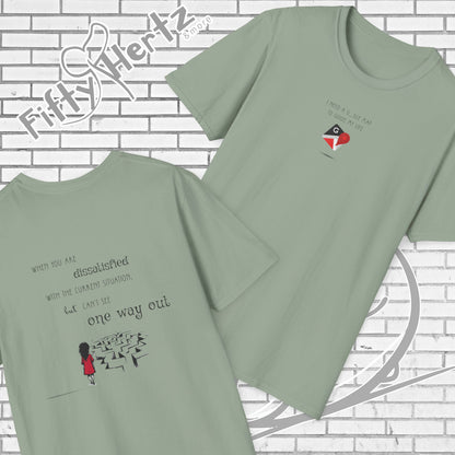 One way OUT (Light) Unisex T-Shirt