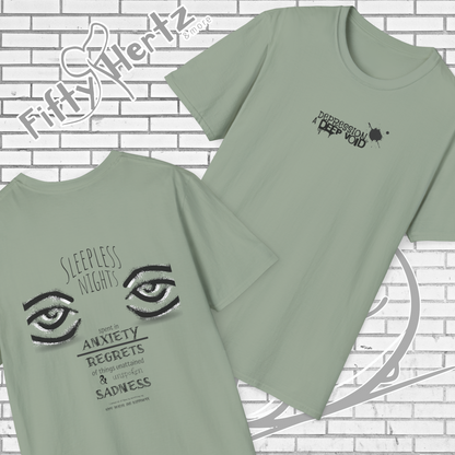 Sleepless Night (Light) Unisex T-Shirt