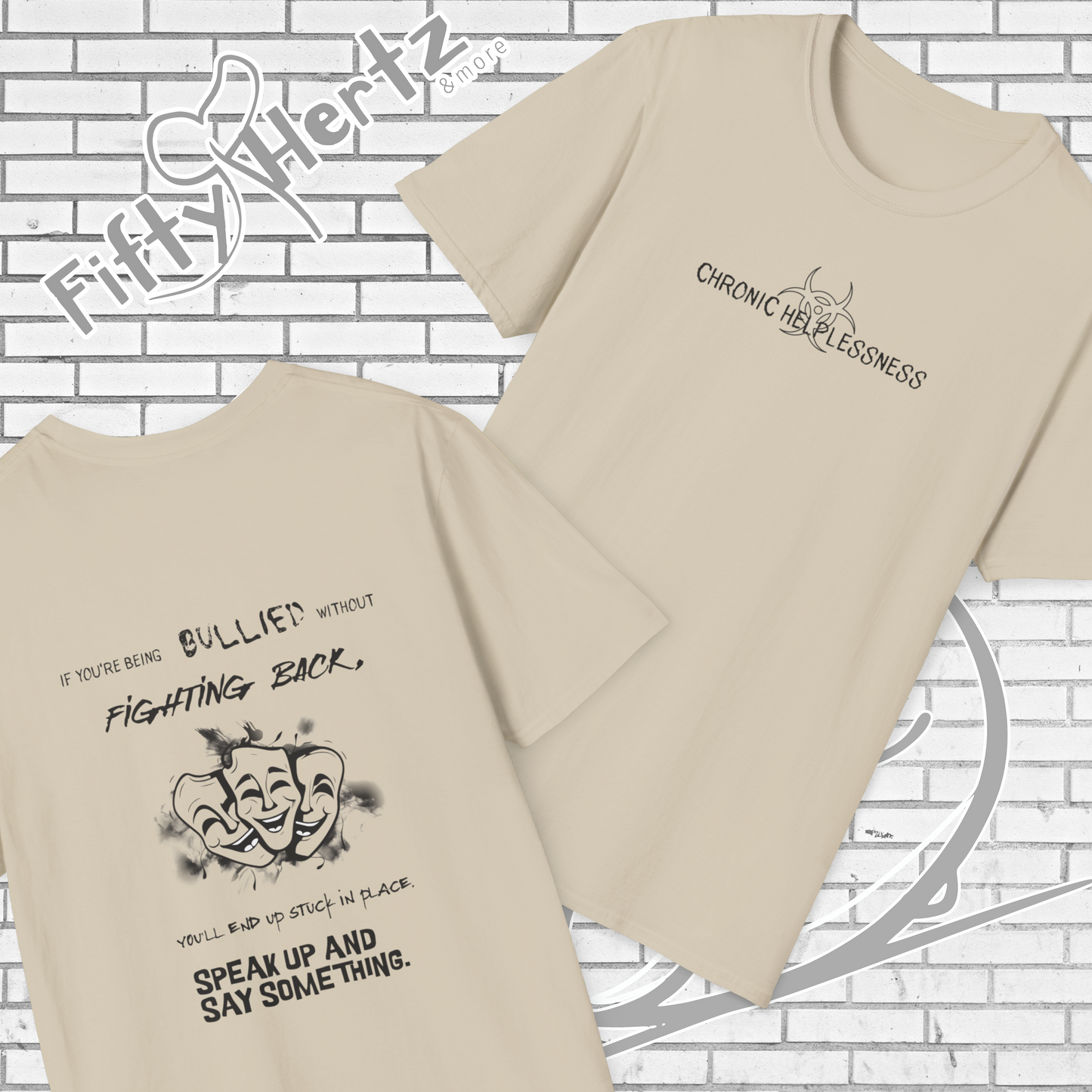 Three Bullies (Light) Unisex T-Shirt