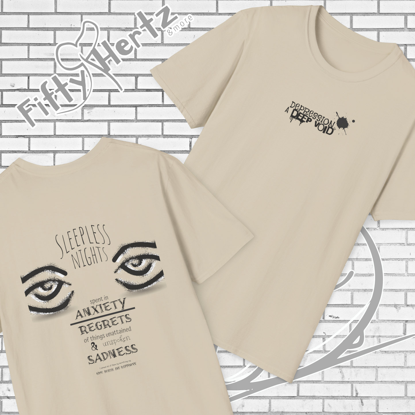 Sleepless Night (Light) Unisex T-Shirt