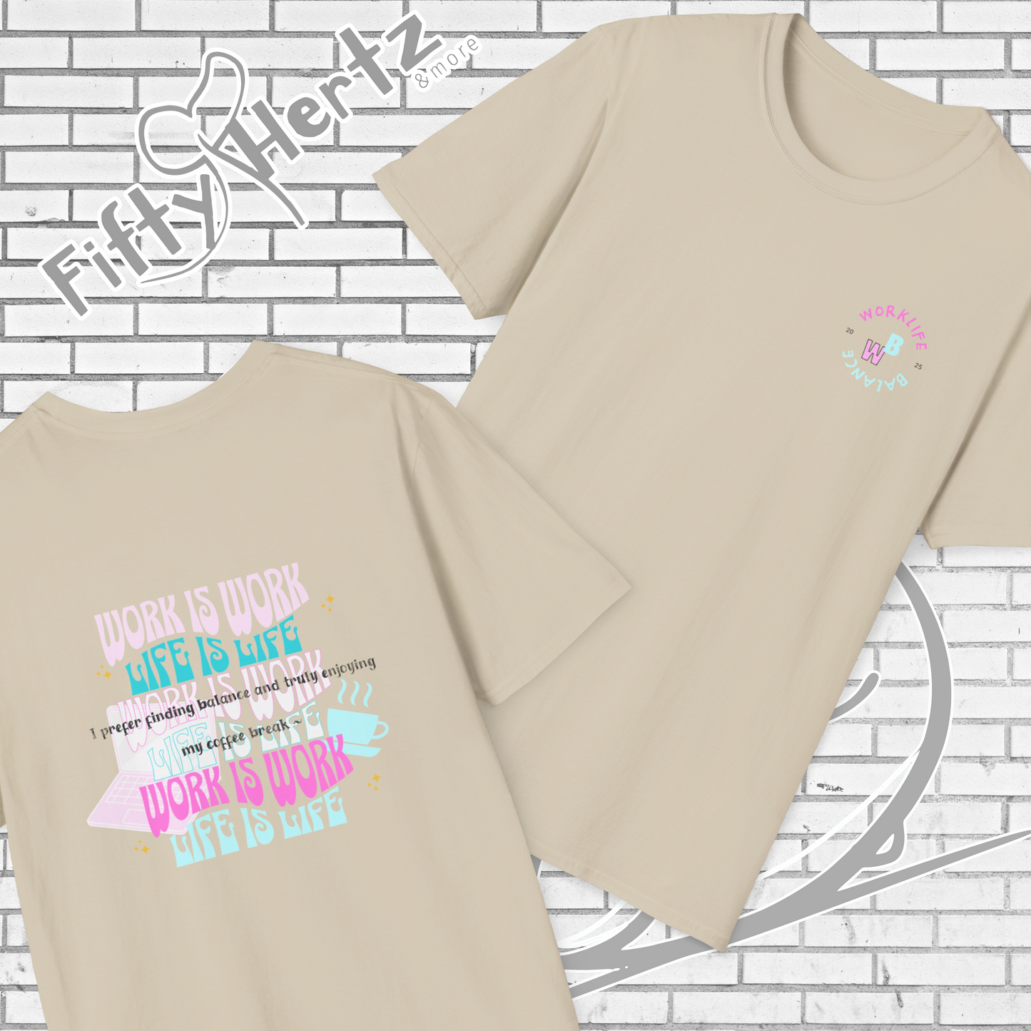 Work-life Balance (Light) Unisex T-Shirt