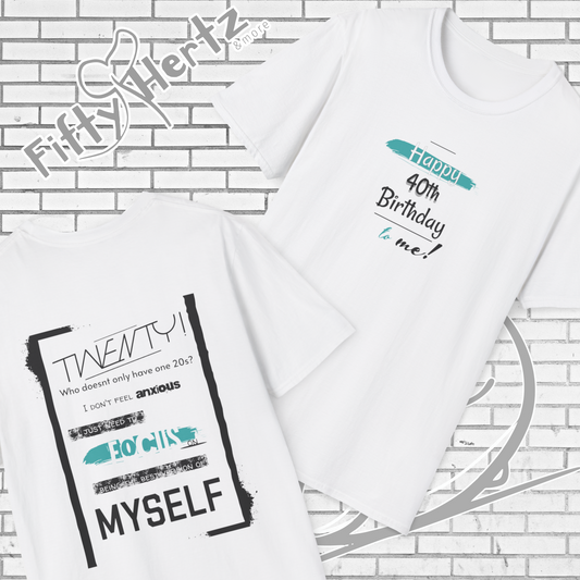 Double Twenty (Light) Unisex T-Shirt