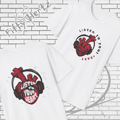 Listen to Heart (Light) Unisex T-Shirt