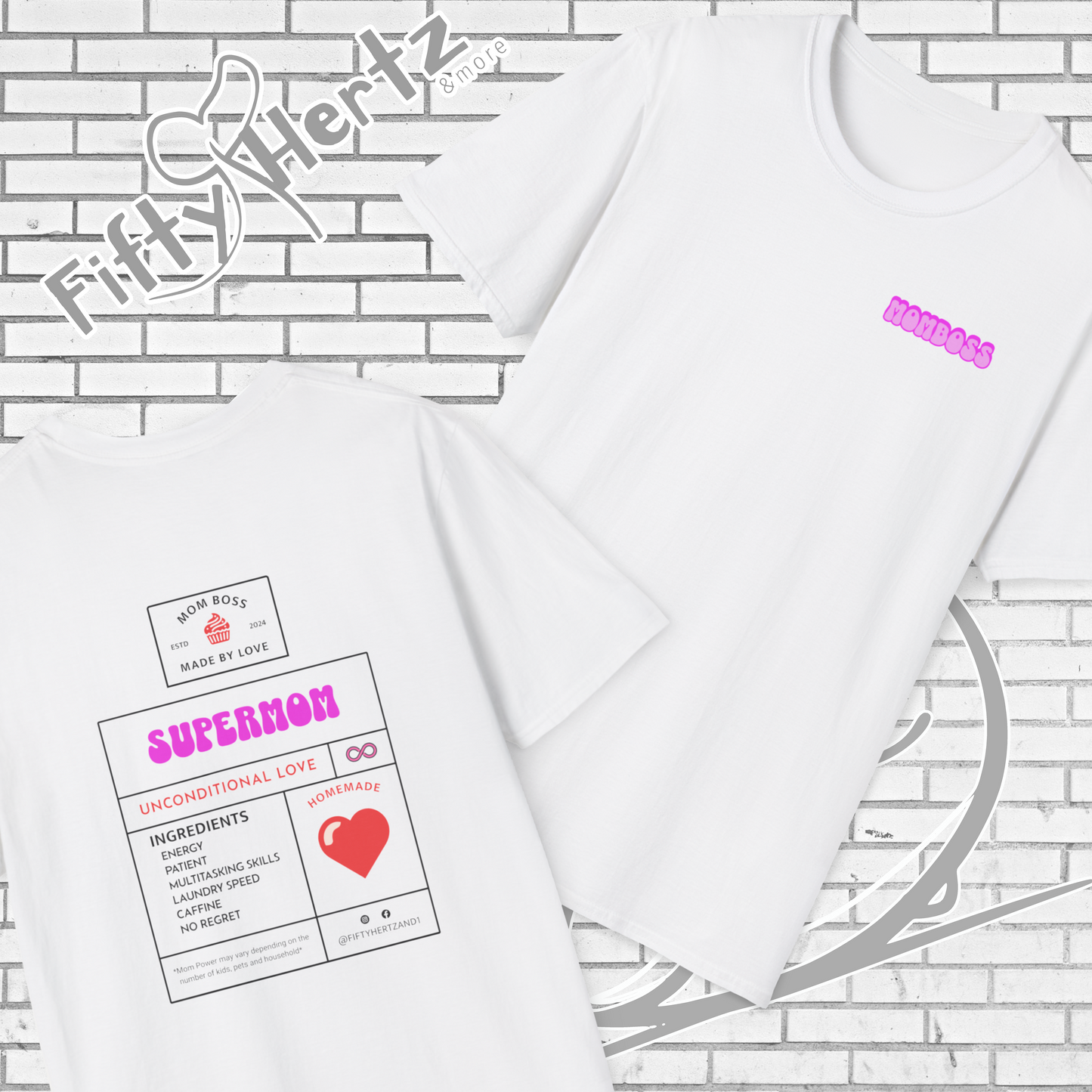 Super_MOM (Light) Unisex T-Shirt