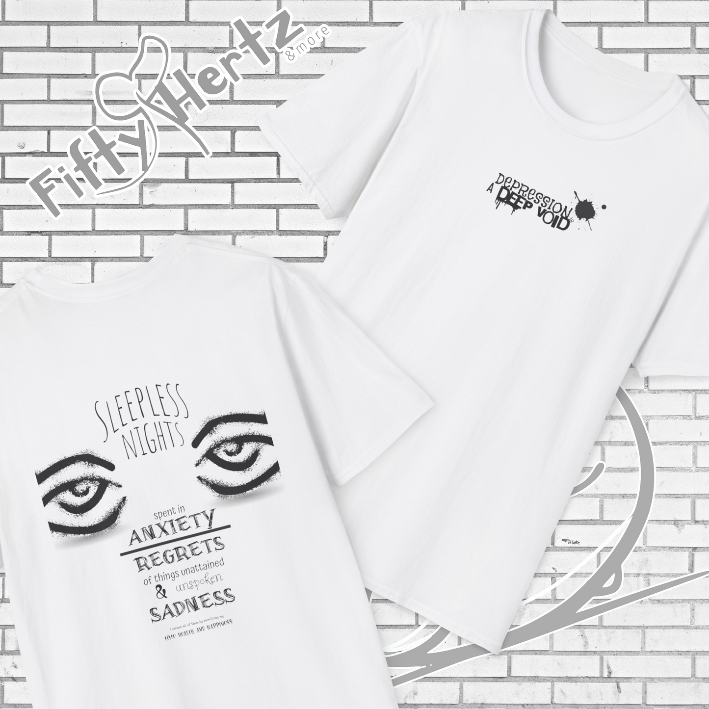 Sleepless Night (Light) Unisex T-Shirt